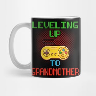 Promoted To Grandmother T-Shirt Unlocked Gamer Leveling Up Mug